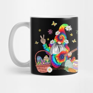 Egg Bunny Easter Tie Dye Gnome Mug